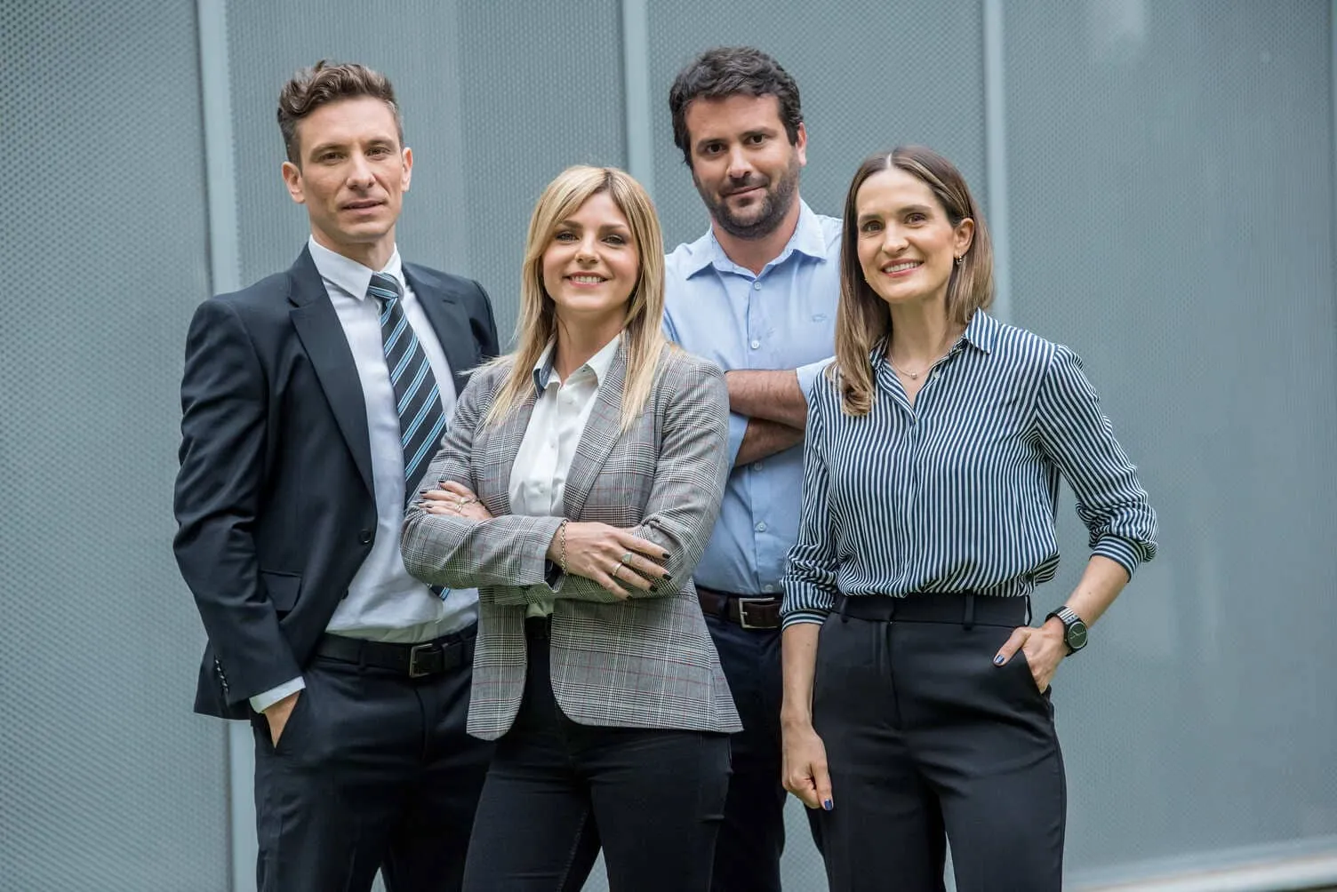 Equipo del estudio en una reunión de trabajo